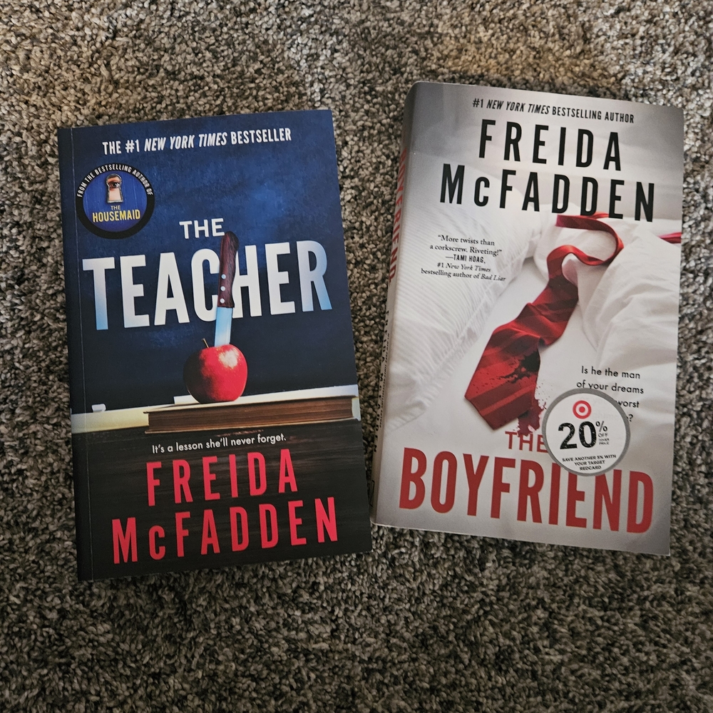 Freida McFadden Book Set - The Teacher & The Boyfriend